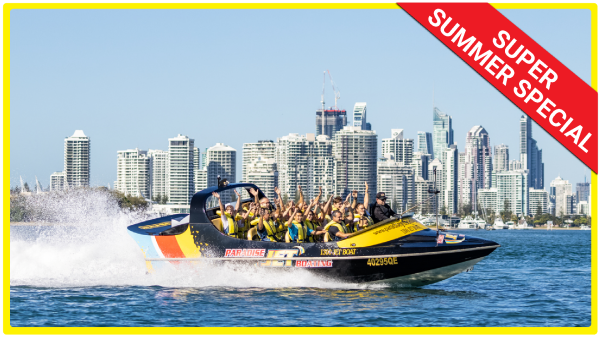 55 minute Gold Coast Jet Boat Adventure Ride