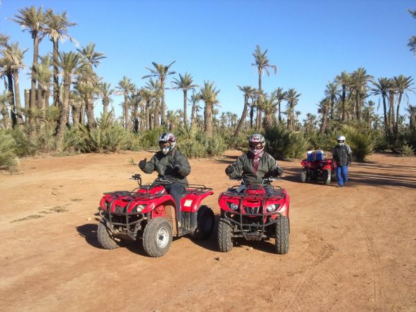 2-Hour Quad Bike & Camel Ride in Marrakech Palmeraie