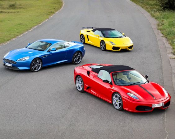 Five Supercar Driving Experience with HSPR (GOLD Car Range) - 3 or 6 Miles per car