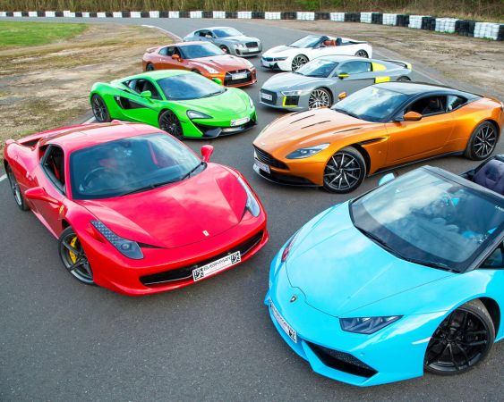 Two Supercar Driving Experience with HSPR (PLATINUM Car Range) - 3 or 6 Miles per car