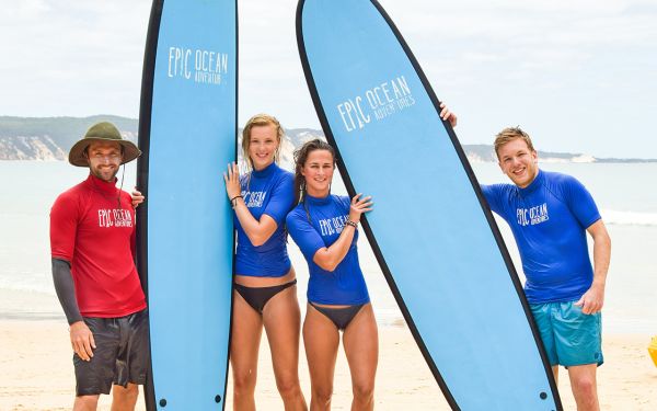 Learn to Surf Australia’s Longest Wave & Beach 4X4 Safari - Noosa Day Trip